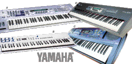 Yamaha keyboards.gif (14554 bytes)